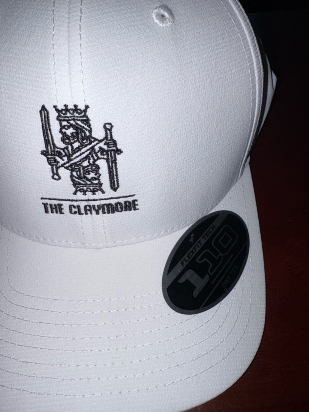 NWT Callaway-Rutherford FLEXFIT SnapBack Hat w/ Private Club Tournament Branding - Picture 2 of 4
